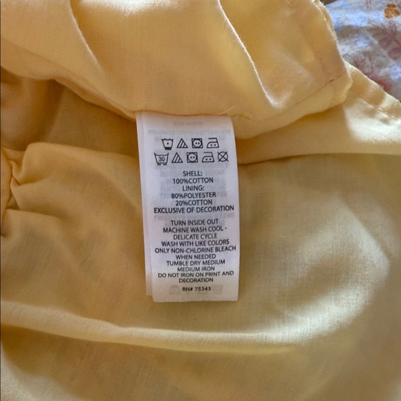 Joie Floral Yellow and Pink Kids Dress - Picture 8 of 9